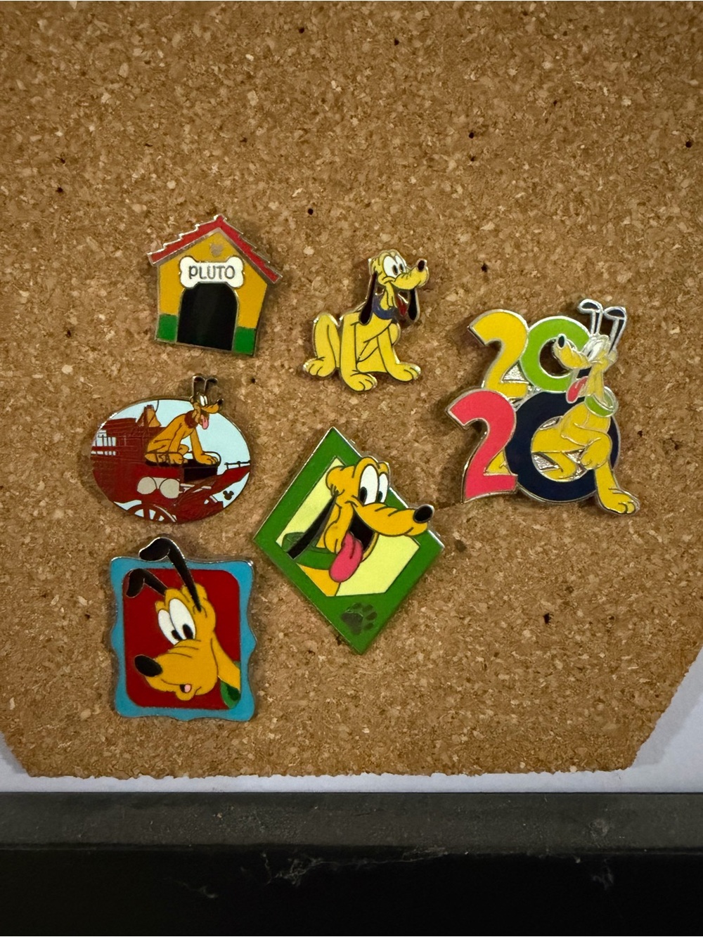 Disney Pluto Pin Bundle
